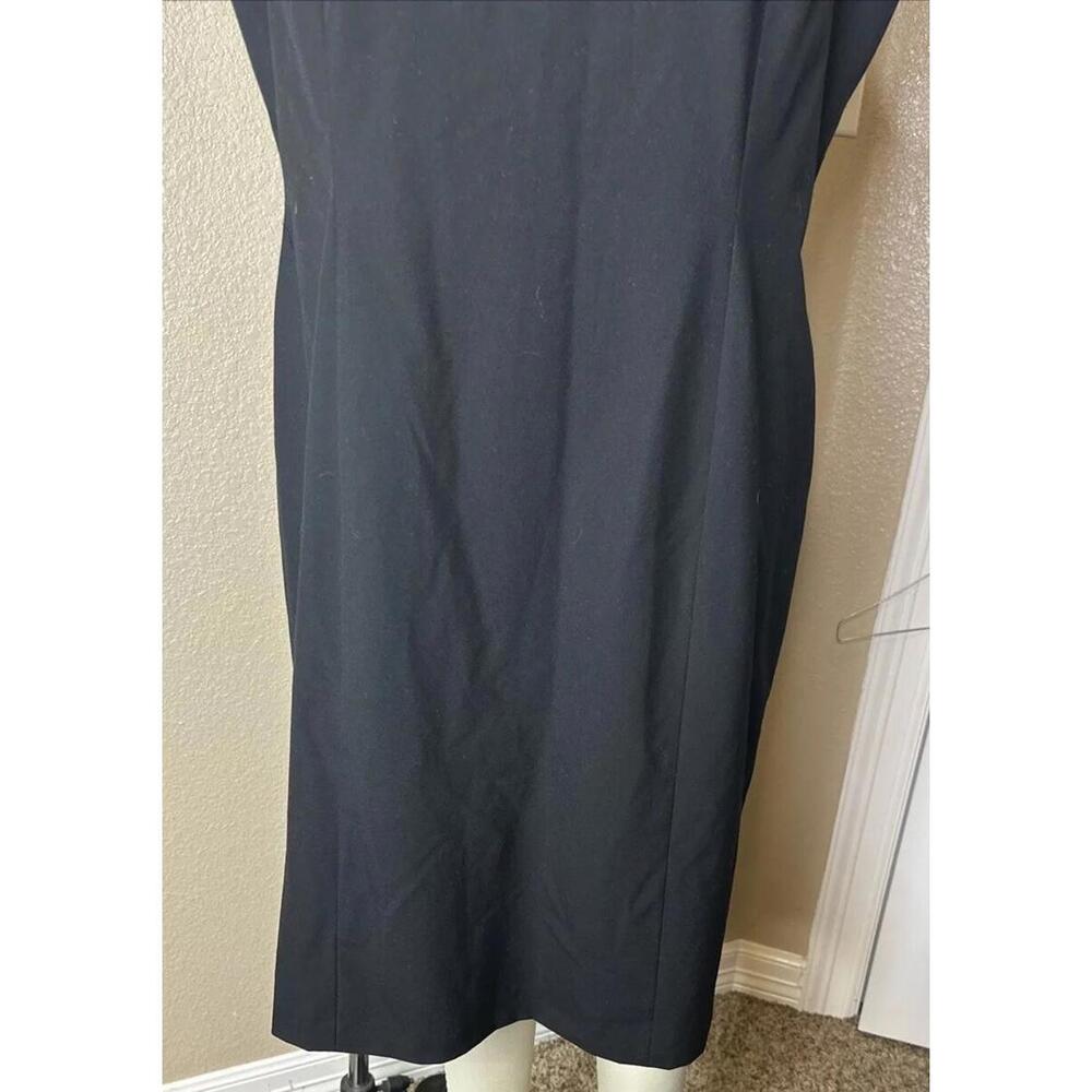 Tahari   Classic Career Black  Dress‎ size 16 - Picture 5 of 8